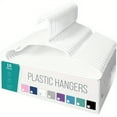 thumbnail image 2 of Clothes Hangers Plastic 16 Pack for Adults - Plastic Hangers, The Perfect Coat Hanger and Space Saving Clothes Hangers for Closet, Percheros Ganchos para Colgar Ropa Hangars - White Hangers, 2 of 7