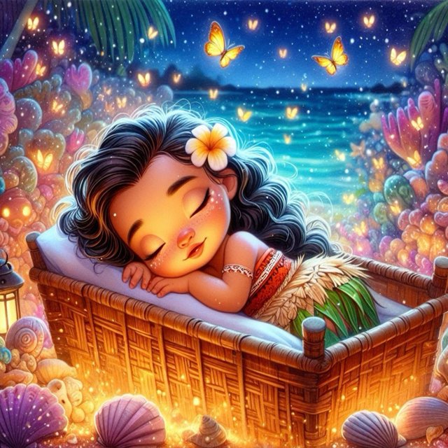 5D DIY Princesa Mona para Dormir 30x30cm