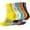 Style 3, variant on TSoduce Performance Ankle Athletic Socks Comfort Cushioned Breathable Compression Running Sports Quarter Socks Men Pack