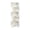 White, variant on L-Shaped Corner Bookshelf, 5 Tier Freestanding Display Shelf with LED Lights and Baffle, Storage Bookcase for Home, Office, Kitchen