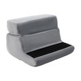 thumbnail image 3 of guohui Tablet Lap Cushion Removable Cover Portable with Pockets Foldable Tablet Holder Gray, 3 of 8