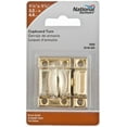 thumbnail image 2 of National Hardware Satin Brass Cupboard Turn N149-625, 2 of 4