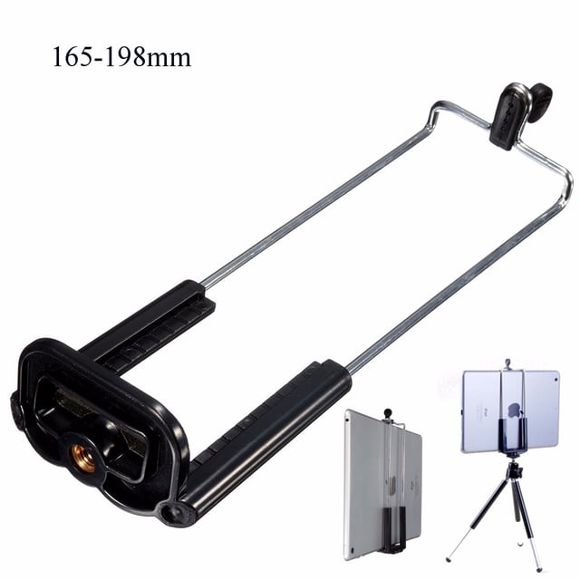 1pc 1/4 Screw Clip Bracket Mount Holder To Camera Tripod For 8 Inch Tablet IPad