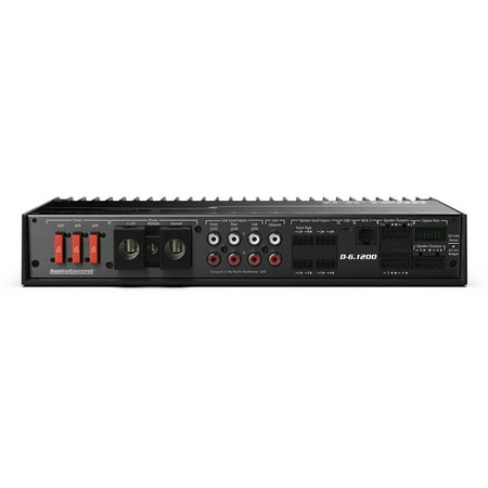 AudioControl - 1200W 6-Channel Class D Matrix DSP Amplifier - Black