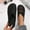 Black, variant on ZunFeo Womens Beige Mesh Mules with Sparkling Toe - Breathable Slip On Casual Flats Comfy Lightweight Walking Shoes Sizes 5.5-9.5,Size 7.5