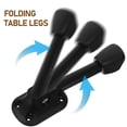 thumbnail image 2 of Juego de 4 patas de mesa de hierro resistentes y robustas, estilo moderno., 2 of 8