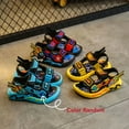 thumbnail image 4 of Boys Cartoon Hook And Loop Sandals, Wear-resistant Non-Slip Comfy Beach Shoes, Summer, 4 of 4