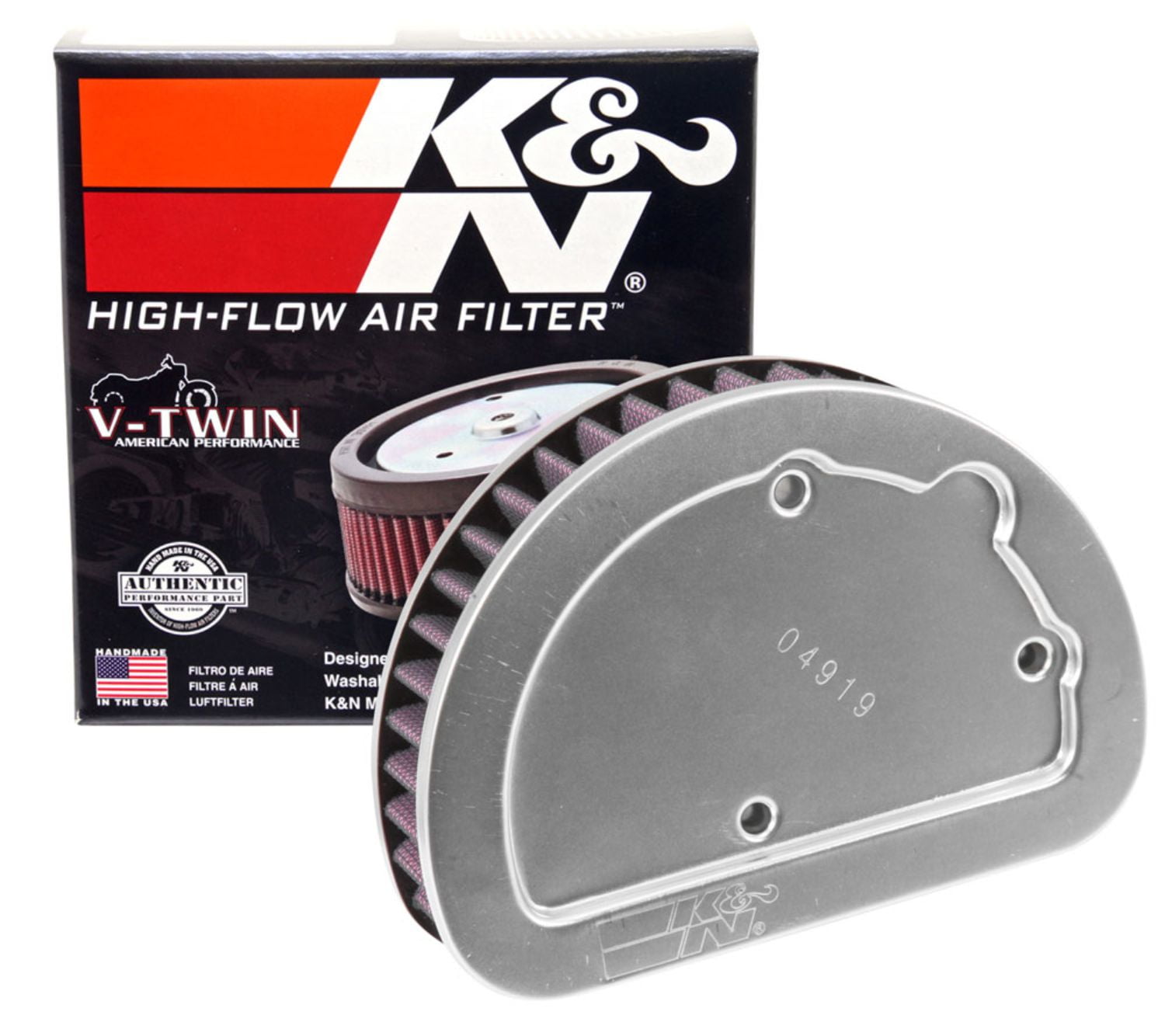 K&N Engine Air Filter High Performance, Premium, Powersport Air Filter