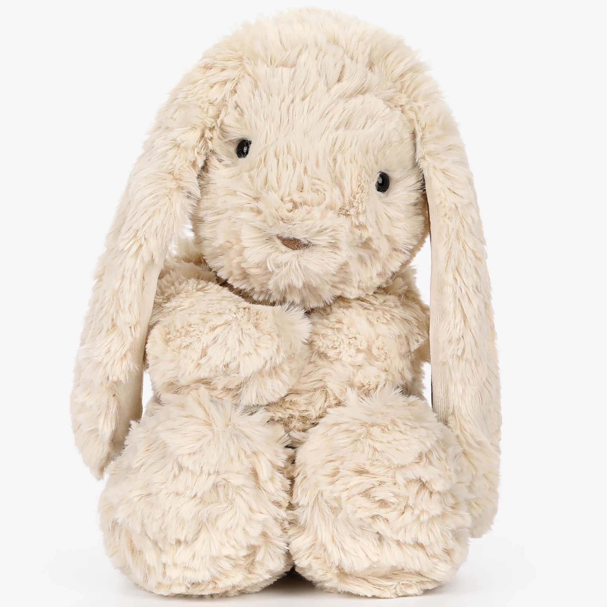 McHugs: Forest Series - Nina Rabbit - 9.8" Light Brown Stuffed Animal Plush, Soft Weighted Cuddle Toy, Cozy Comfort Play Companion, Baby-Toddler-Kids