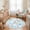 Color 3, variant on Washable Non Slip 3ft Round Rug, Cute Kawaii Fruits Flowers Rainbow Hearts Pastel Colors Circle Area Rugs with Tassels Carpet for Nursery Bedroom Living Room Playroom Tent Rug