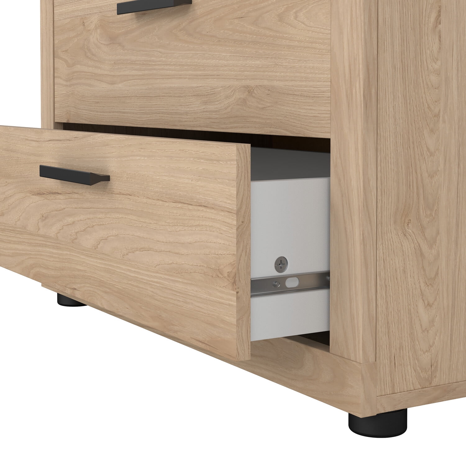 Tvilum Mira 3 Drawer Dresser for Adults, Jackson Hickory