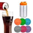 thumbnail image 6 of Soda Can Protector Silicone Can Lid, Reusable Can Topper Beer Can Cover Fits Standard Cans For Keeping Drinks Carbonated., 6 of 6