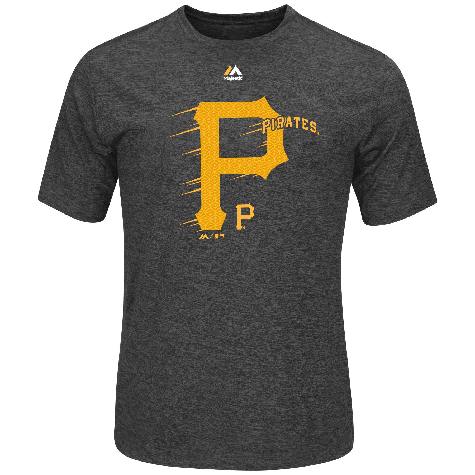Pittsburgh Pirates Majestic MLB "Far Beyond" Cool Base Heathered Men's T-Shirt by MAJESTIC LSG