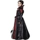 thumbnail image 3 of Vestido de disfraz de vampiro para niña, vestido elegante de Halloween para fiesta, Cosplay de fantasma, Vestidos de actuación Canival, tela para niño pequeño, 3 uds., 3 of 5