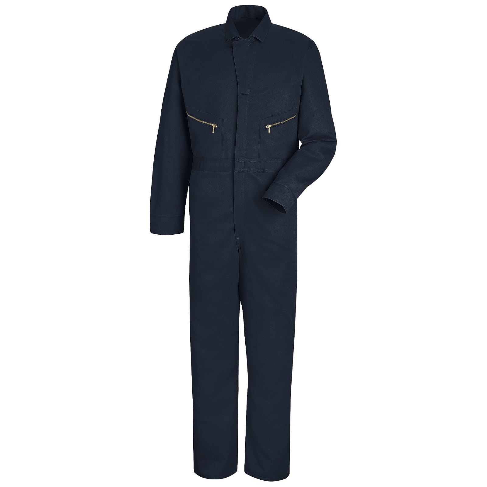 Red Kap Mens Zip-Front Cotton Coverall 