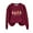 Wine christmas sweatshirt, variant on pimelu Christmas Sweatshirt Clearance Merry Christmas Womens Crewneck Sweatshirts Ladies Trendy Christmas Tree Print Sweater Ladies Plus Size Long Sleeve Pullover Tops