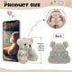 thumbnail image 2 of 6 Pieces Mini Teddy Bear Little Bear Bulk 4 Inch Stuffed Animal Toy Small Soft Bear Doll Teddy Bear Brown Apricot Banmo, 2 of 5