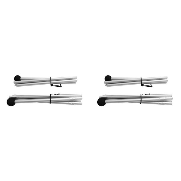 Reemplazo de Postes de Tienda de Playa, 4 Paquetes, Accesorios de Fijación de Reparación de Aleación de Aluminio Portátiles Plegables para Fiestas de Acampada