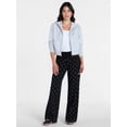 thumbnail image 2 of Mickey Mouse Women’s Wide Leg Foldover Pants, Sizes XXS-XXL, 2 of 5