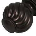 thumbnail image 4 of Shisuyan 2 Pcs Embouts Décoratifs pour Tringle à Rideaux Embouts Rétro pour Tringle Capuchons d'Extrémité Uniques pour Tringle à Rideaux pour Habillage de Fenêtre Café, 4 of 9