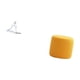 thumbnail image 5 of Figura de escritorio,Escultura abstracta de pensador para decoración de oficina y hogar.,Escabel,Reposapiés pequeño,taburete otomano,sofá,taburete de té,Reposapiés Cubo Taburete Taburete, 5 of 8