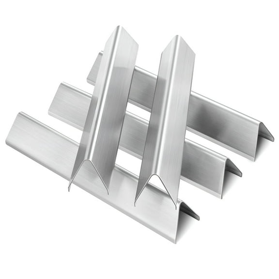 7636 Flavorizer Bars for Weber Spirit II 300 GS4 Grills (Weber Spirit 2 E-310, E-320, E-330, S-310, S-320, S-330) Front Controls, Stainless Steel