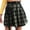 Blue, variant on Vedolay Women'S Skirts Women's Vintage A-line Printed Pleated Flared Midi Skirt with Pockets,Black L