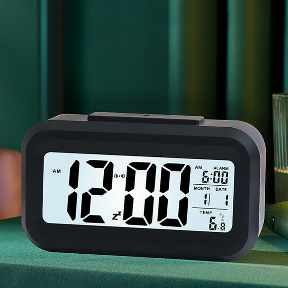 Reloj despertador electrónico luminoso, reloj despertador electrónico recargable para estudiantes, reloj despertador innovador, reloj despertador digital inteligente, artesanía excepcional