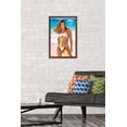 thumbnail image 2 of Sports Illustrated: Swimsuit Edition - Barbara Palvin 18 Wall Poster, 14.725" x 22.375" Framed, 2 of 5