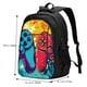 thumbnail image 5 of Balery Gaming Mochila con carga USB para hombre y mujer - Mochila impermeable y antirrobo para laptop con puerto USB para viajes, trabajo, 5 of 7