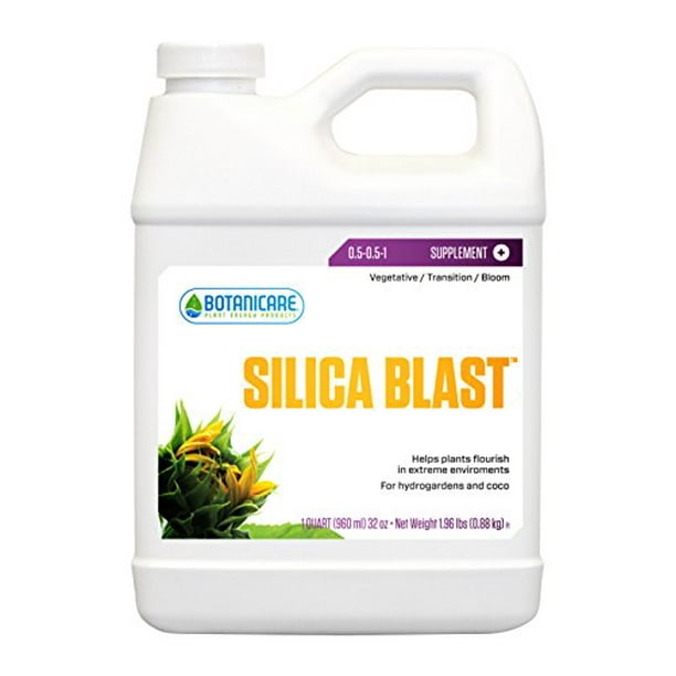 Botanicare Silica Blast Plant Supplement 0 5 0 5 1 Formula 1 Quart Walmart Com Walmart Com