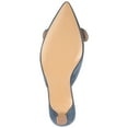 thumbnail image 6 of Journee Womens Vianna Kitten Heel Mules Pointed Toe Pumps, Widths Available, 6 of 10