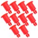 thumbnail image 4 of 10 soportes de pie rojos con clip para báscula electrónica de 30 kg, plataforma de pesaje resistente, alfombrilla para medir el peso con precisión., 4 of 5