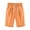 Orange, variant on Kaemgyyd Womens Summer Shorts Casual Comfy Cotton Linen Drawstring Beach Shorts Lightweight Elastic Waist Shorts with Pockets