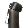 thumbnail image 2 of Botella de bebida de 650ML, taza reutilizable con sabor para acampar y senderismo, artículos para beber (mate) negro, 2 of 8