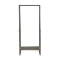 thumbnail image 5 of Linon Athania Kids Contemporary Clothing Rack Hall Tree with 4 Hooks and Shelf, Pewter, 5 of 8
