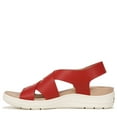 thumbnail image 5 of Dr. Scholl's Women's Time Off Sea Wedge Sandal Heritage Red 9M, 5 of 9