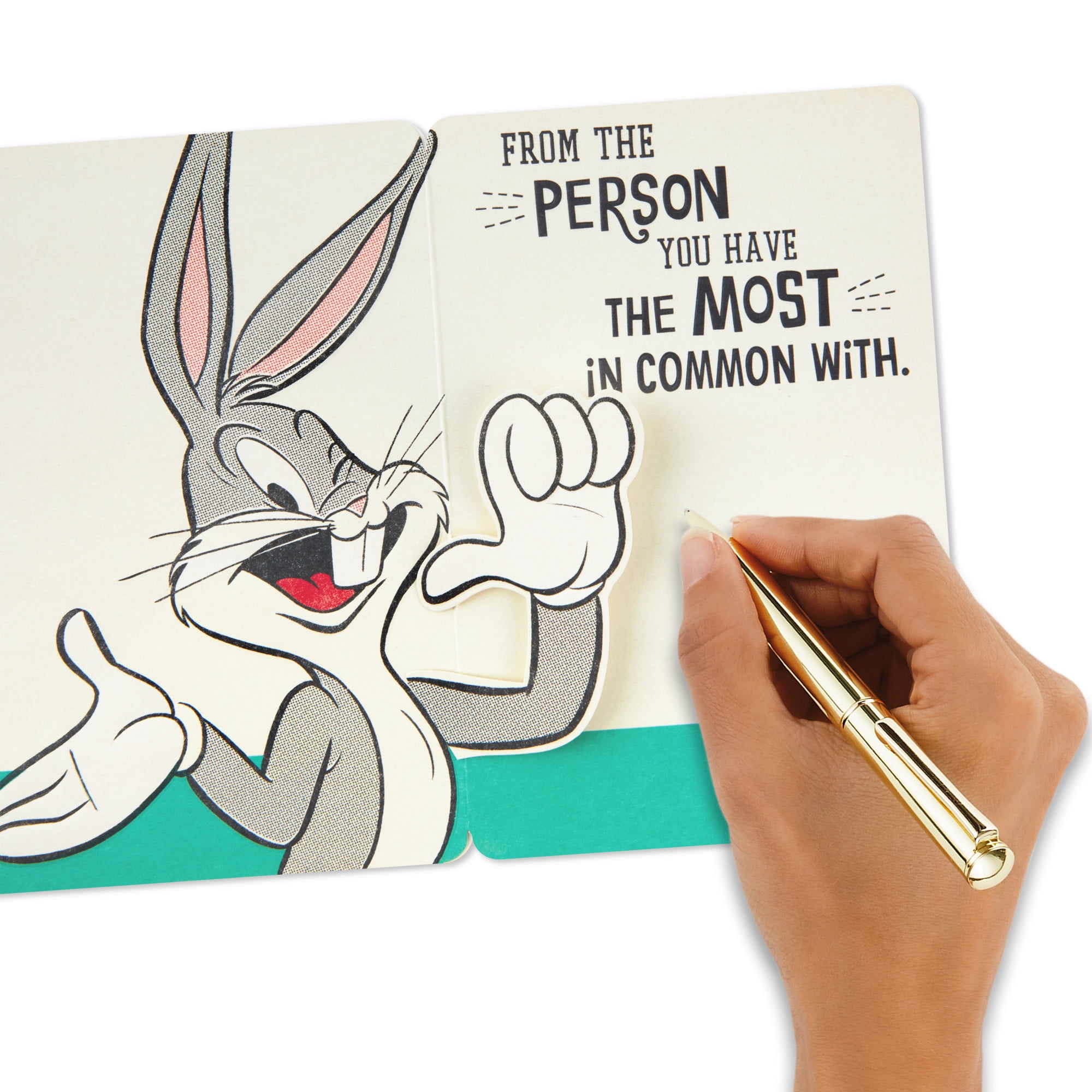 Hallmark Looney Tunes Funny Pop-Up Birthday Card (Bugs Bunny Nice and Wonderful)