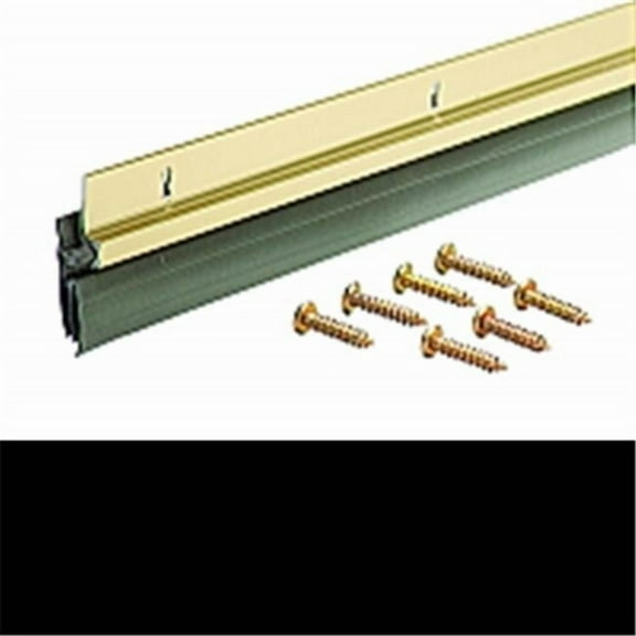 5702 36 in. Brite Gold Door Sweep Dv-1