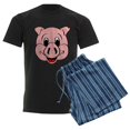 thumbnail image 6 of CafePress - Pig Face Men's Dark Pajamas - Men's Dark Loose Fit Cotton Pajama Set, 6 of 7