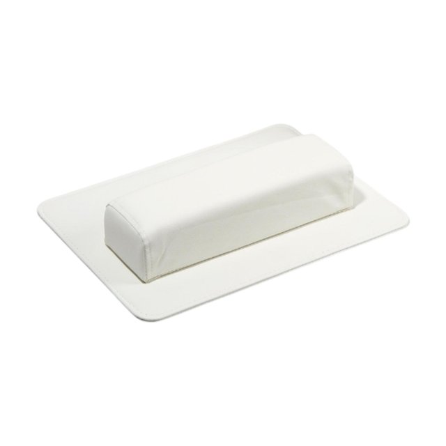 Cojín de d de la uña con estera, reposapiés de codo de la uña, suave, cómodo, cuero PU, portavasos para los salones Manicura de