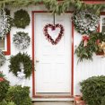 thumbnail image 3 of Guirnalda En Forma De Corazón Guirnalda Simulación Guirnalda De Bayas Decoración De La Puerta Navidad Día De San Valentín Decoración De La Boda Guardurnaity HA038913-00, 3 of 6