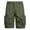 Army Green, variant on WAENQINLA Mens Cargo Shorts 2025 Casual Buckle Zipper Work Shorts Multi Pockets Loose Tooling Shorts Hiking Overalls