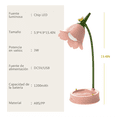 thumbnail image 5 of Lámpara De Escritorio De Flores Ajustable Lámpara Led Táctil, 5 of 5