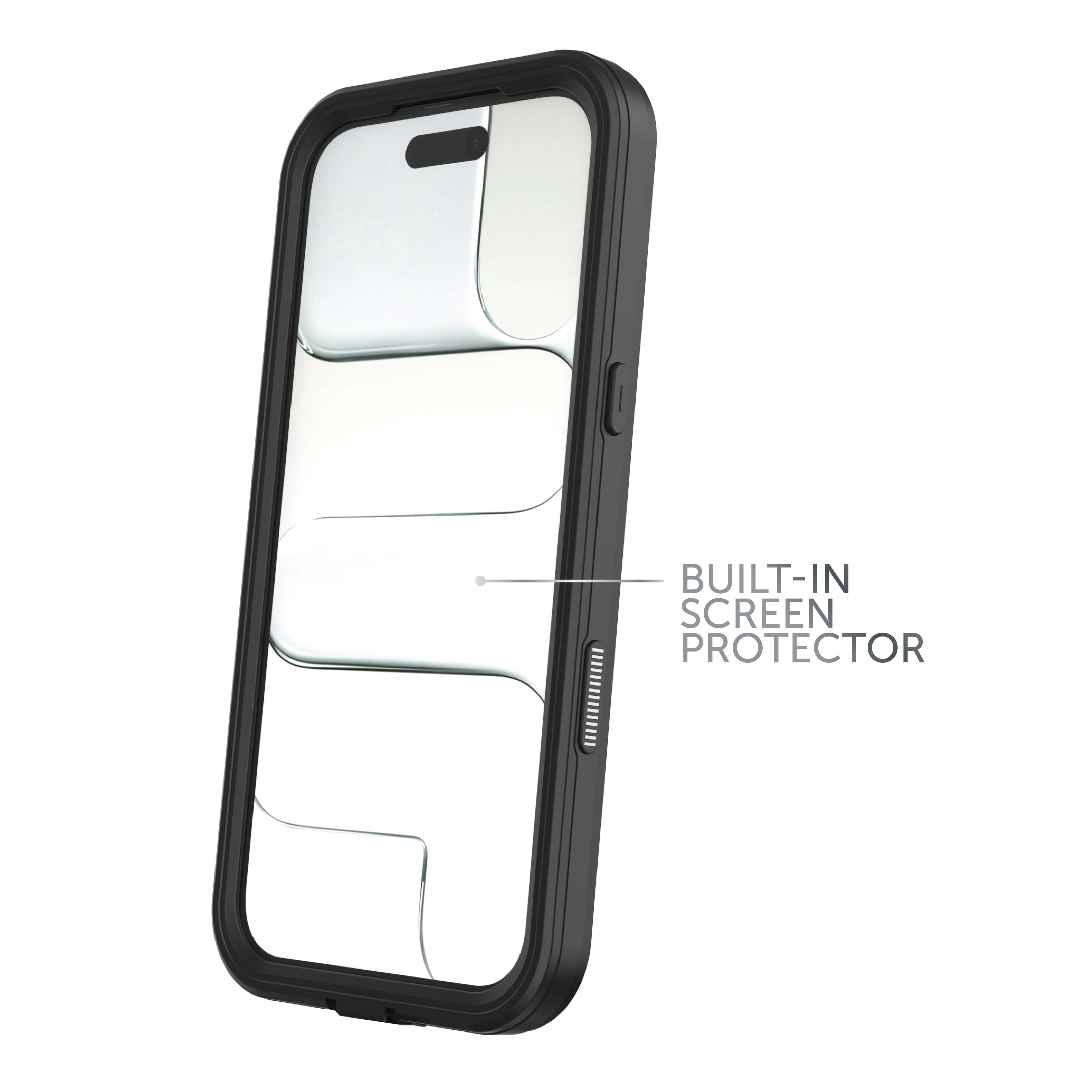 Body Glove Tidal Waterproof Phone Case for iPhone Air - Black/Clear