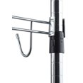 thumbnail image 2 of TRINITY EcoStorage 3-Tier Rolling Garment Rack | 48”W x 18”D x 75.5”H | Chrome, 2 of 6