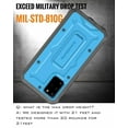 thumbnail image 4 of ArmadilloTek Vanguard Case Designed for Samsung Galaxy S20+ Plus (2020 Release) Military Grade Full-Body Rugged with Built-in Kickstand - Blue, 4 of 5