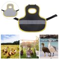 thumbnail image 4 of Chaleco reflectante de pollo, pato, ganso, aves de corral, ropa de protección nocturna (negro) Ndcxsfigh Para estrenar, 4 of 7