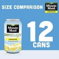 Minute Maid Zero Sugar Lemonade Fruit Juice, 12 fl oz, 12 Cans
