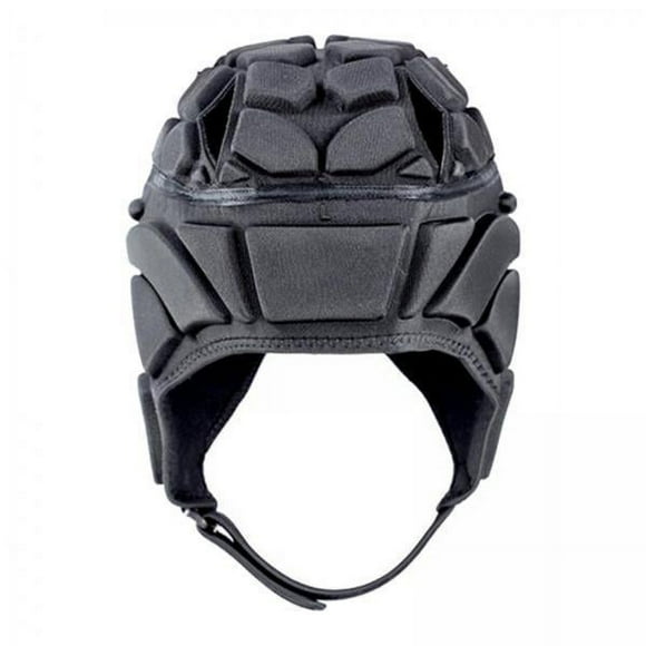 Almencla 2-10pack Rugby Headgear Scrum Hockey Head Hat Black 2 Pcs